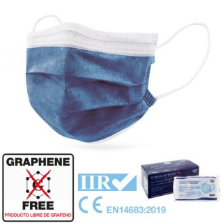 Mascarilla médica quirúrgica desechable IIR